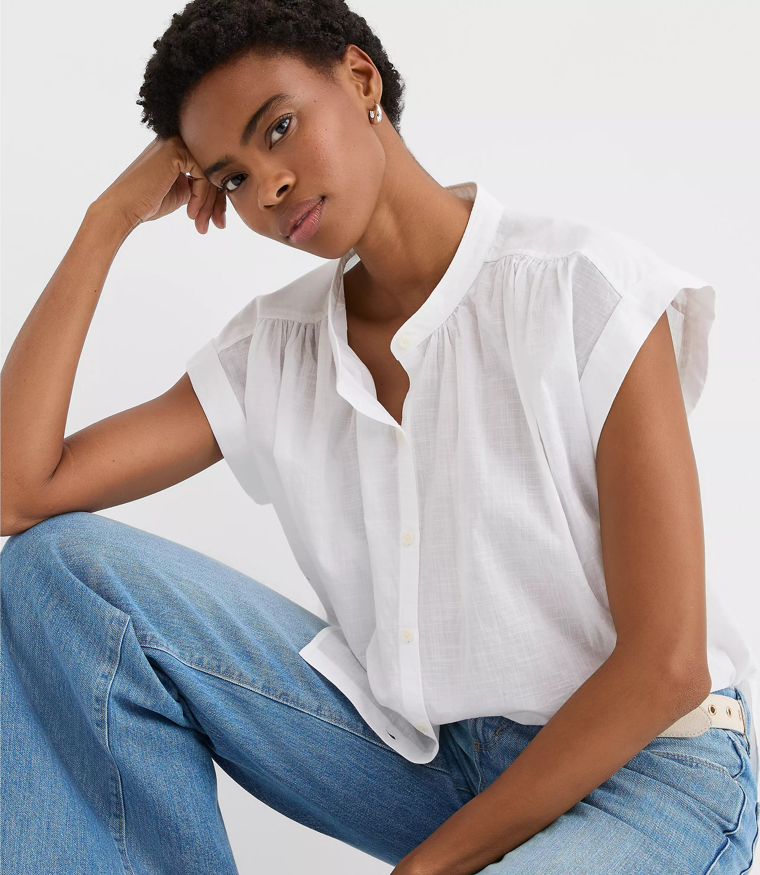 Everyday Dolman Shirt | LOFT