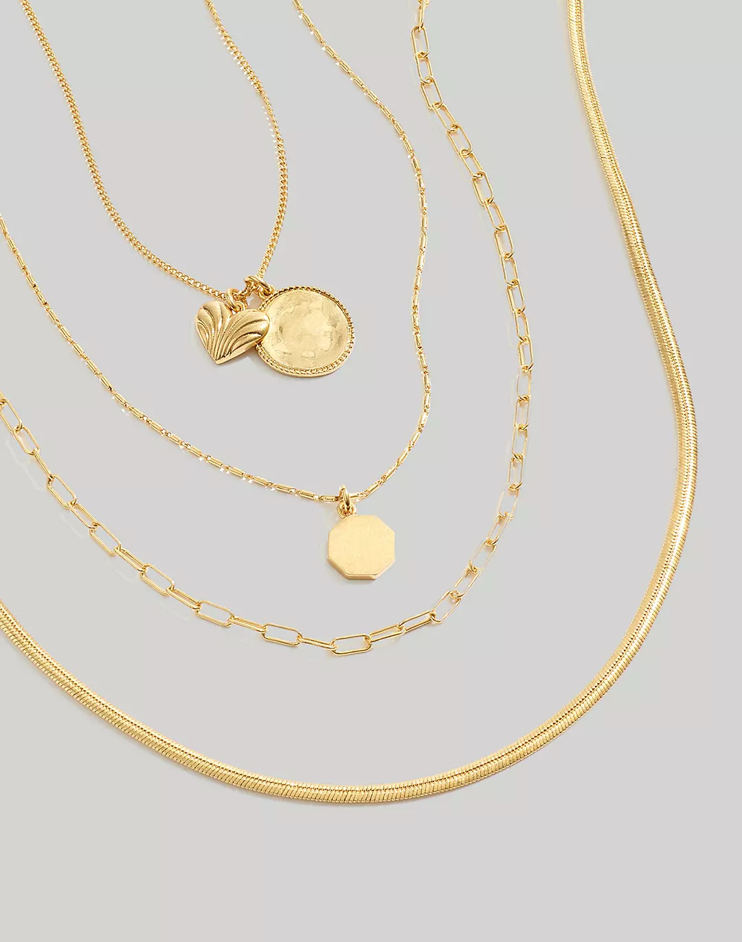 Classic Chain Necklace Set | Madewell