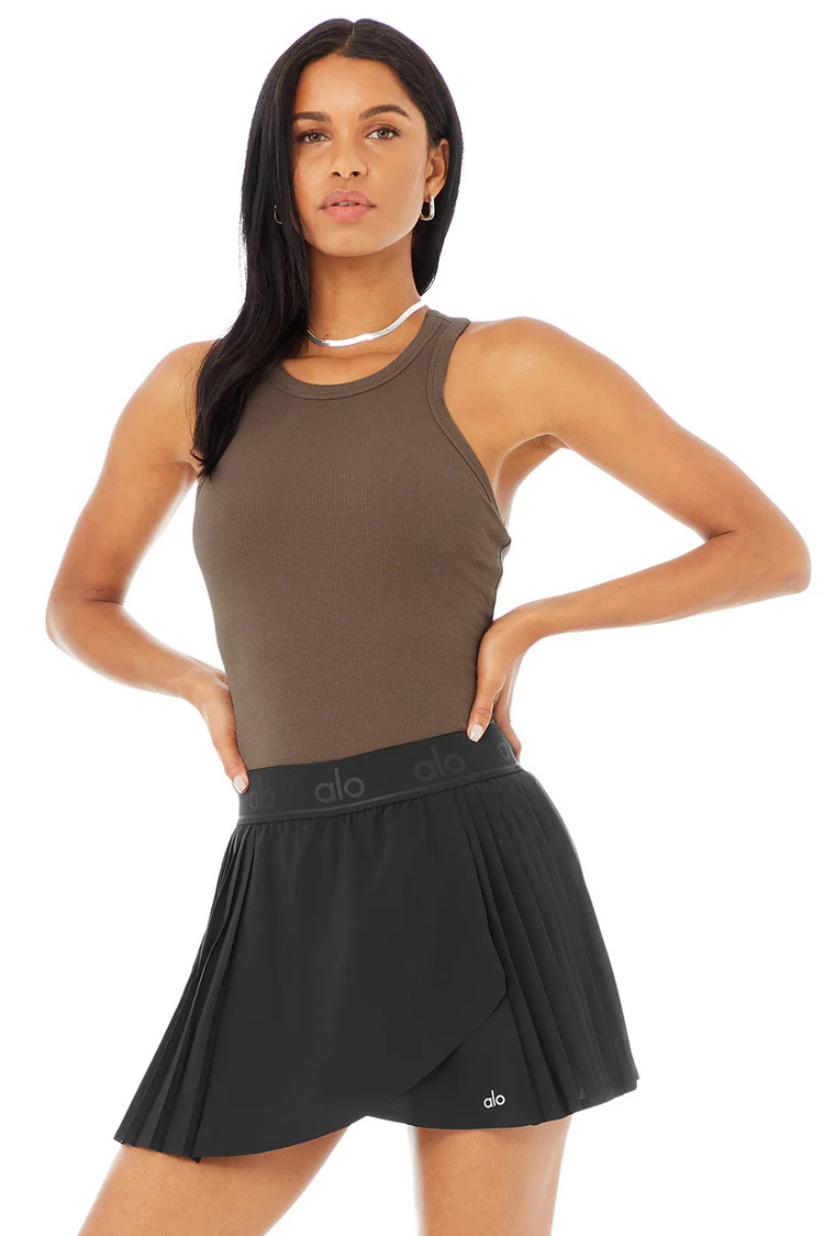 Ribbed Aspire Full Length Tank | Alo Yoga (US)