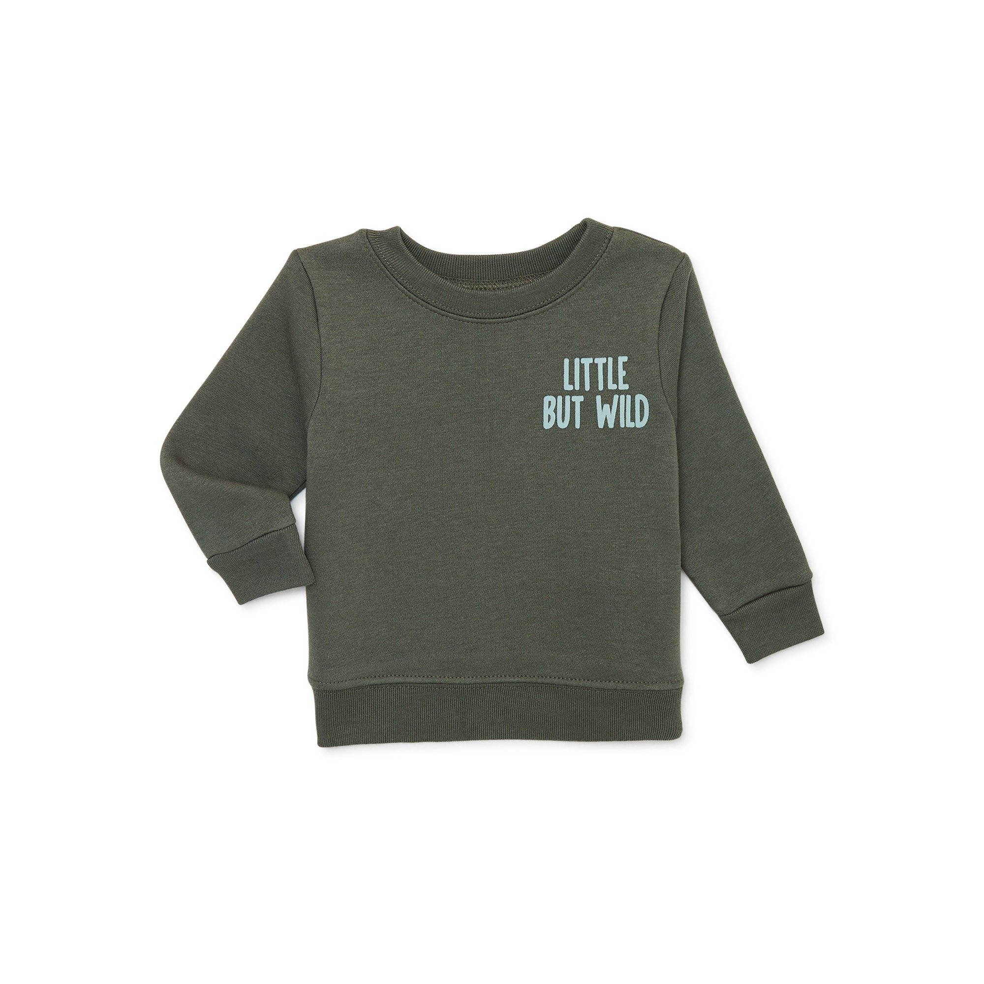 Garanimals Baby Boys Graphic Fleece Sweatshirt, Sizes 6 Months-24 Months - Walmart.com | Walmart (US)