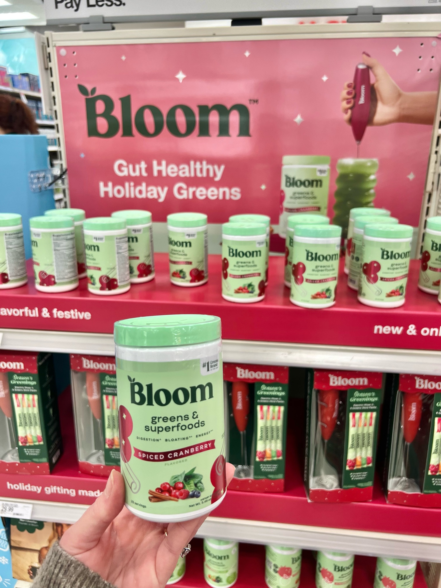 New Bloom Greens: Spiced Cranberry 🥤🌱❤️ 

Target Finds, Bloom Nutritionn

#LTKHoliday #LTKSeasonal #LTKFindsUnder50