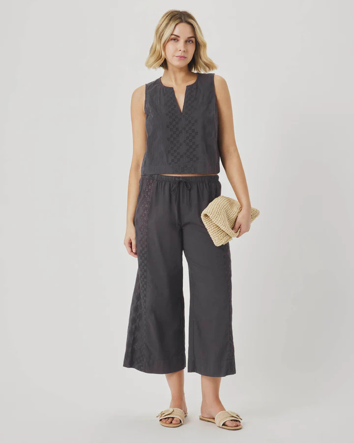 Kenzie Eyelet Tank | Splendid