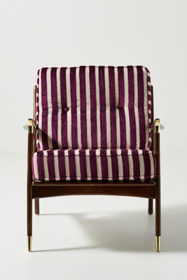 Avenue Stripe Haverhill Chair | Anthropologie (US)