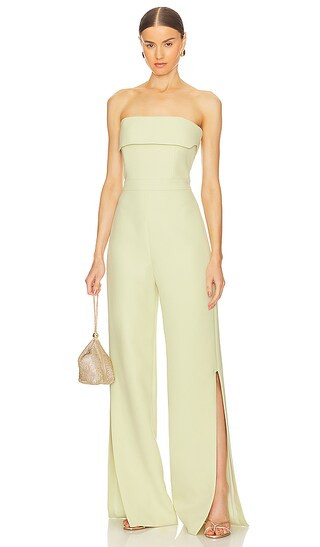 Kaye Jumpsuit in Lime Light | Revolve Clothing (Global)