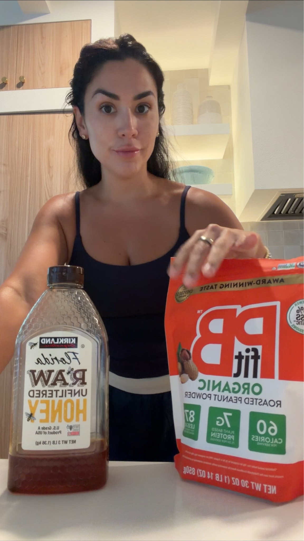 What I add to my coffee for a protein peanut butter latte