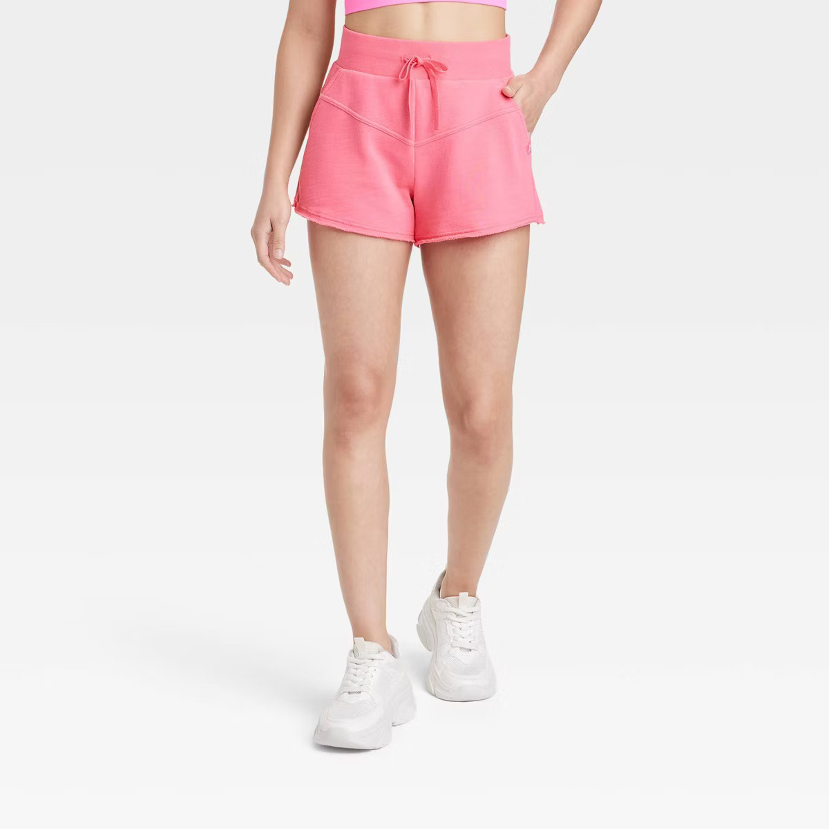 Women's Fleece High-Rise Shorts 3" - JoyLab™ | Target