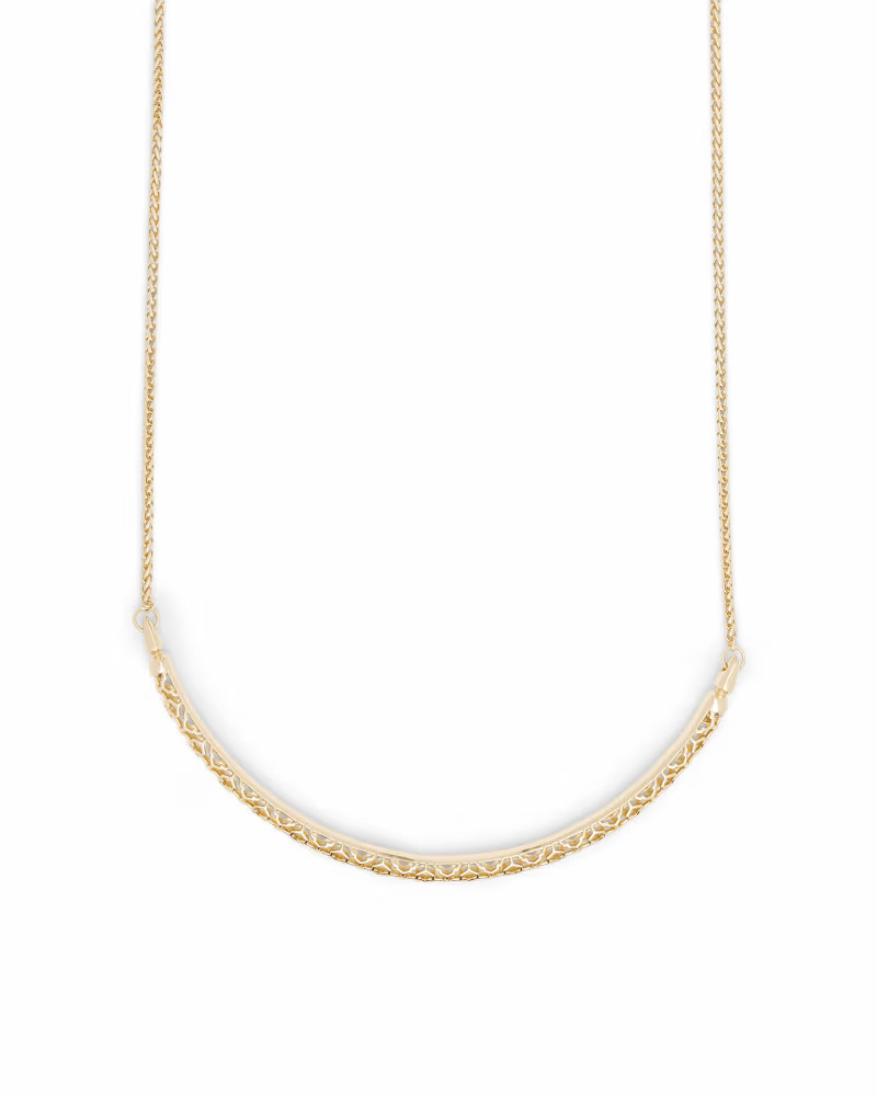 Goldie Gold Choker Necklace in Gold Filigree | Kendra Scott