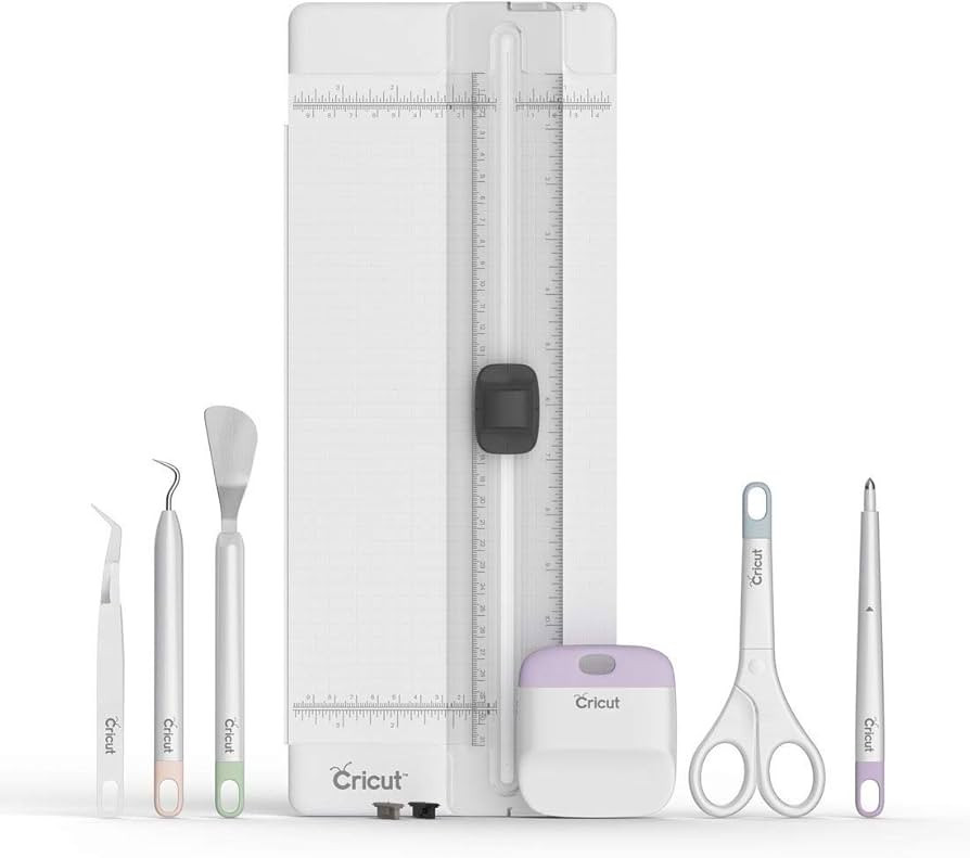 Cricut Essential Tool Set - 7-Piece Precision Tool Kit for Crafting and DIYs, Perfect for Vinyl, ... | Amazon (US)