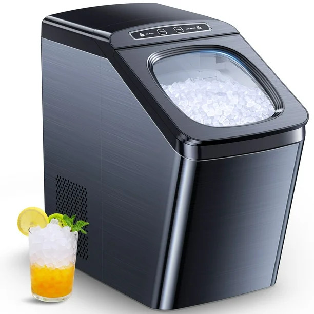 Countertop Nugget Ice Maker, Pebble Ice Maker Machine, 30lbs Per Day, 2 Ways Water Refill, 3Qt Wa... | Walmart (US)