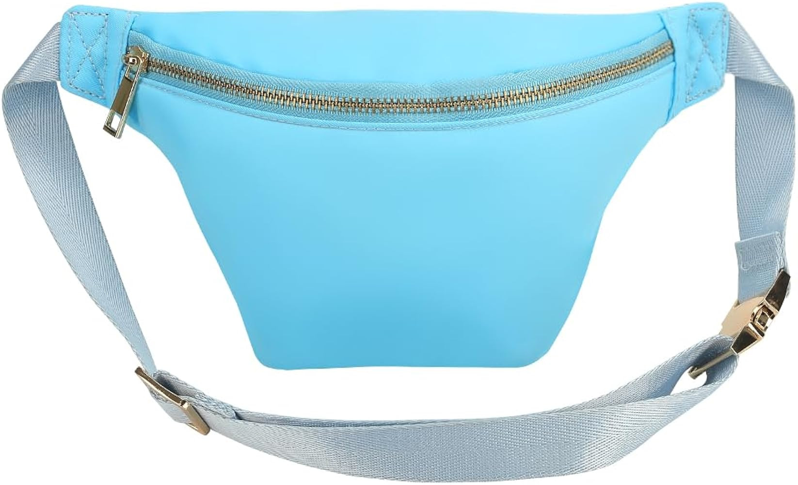 Waist Pack Bag Nylon Fanny Pack Bag Belt Pack Crossbody Bag (Blue, Medium) | Amazon (US)