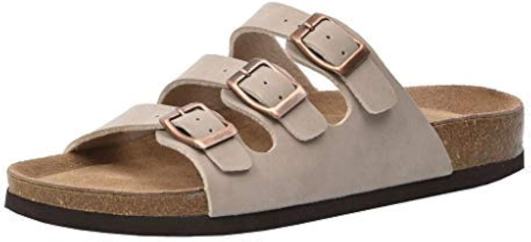 CUSHIONAIRE Women's Lela Cork footbed Sandal with +Comfort | Amazon (US)