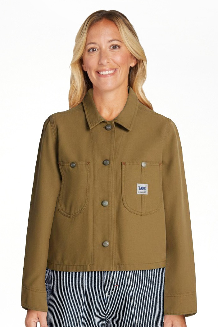 Kacey Lee Women's Cropped Chore Jacket, Sizes XS-XXL | Walmart (US)