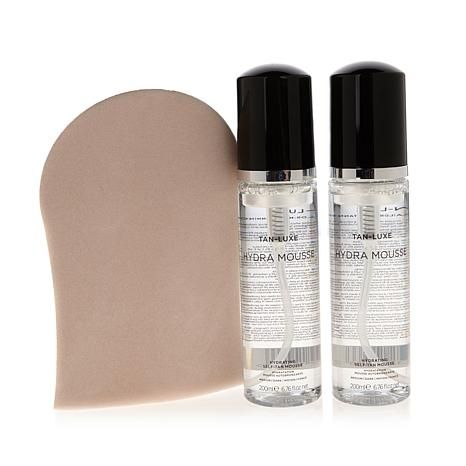 Tan-Luxe Hydra Mousse Self-Tan Mousse Duo | HSN | HSN