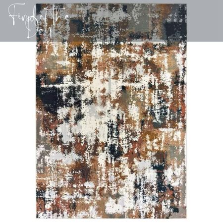 We love this abstract contemporary area rug because it’s sure to make a statement in any home! Pair with neutrals or use the soft browns and gray tones in your accessories to tie everything together  

#LTKhome #LTKSeasonal #LTKfamily