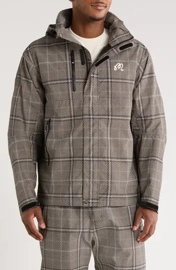 Malbon Golf Jackson Plaid Rain Jacket in Multi at Nordstrom Rack, Size Small | Nordstrom Rack