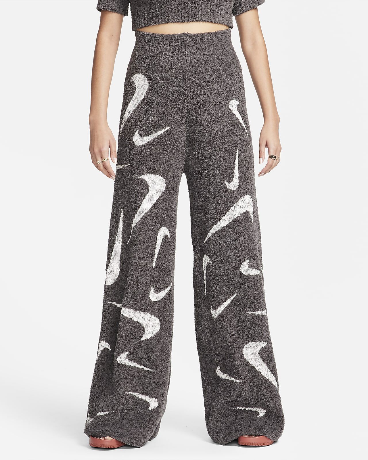 Nike Sportswear Phoenix Cozy Bouclé Women's High-Waisted Wide-Leg Knit Pants. Nike.com | Nike (US)