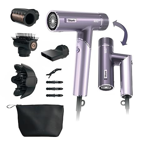 Shark SpeedStyle Pro Flex Professional Performance High-Velocity Hair Dryer System with Scalp Shi... | Amazon (US)