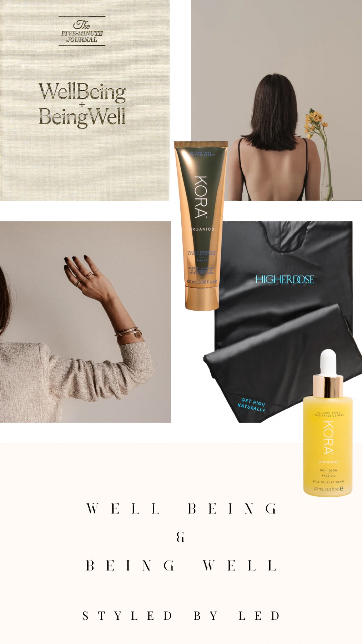 Wellness & Well-being // self care // kora organic // face // skincare // moisturizer // product // calm // journal // healthy // health 

#LTKfit #LTKunder100 #LTKbeauty