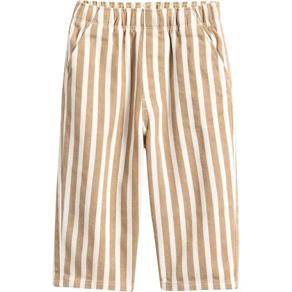 NEXT Kids' Stripe Pants in White/Neutral Multi at Nordstrom, Size 1.5-2Y | Nordstrom