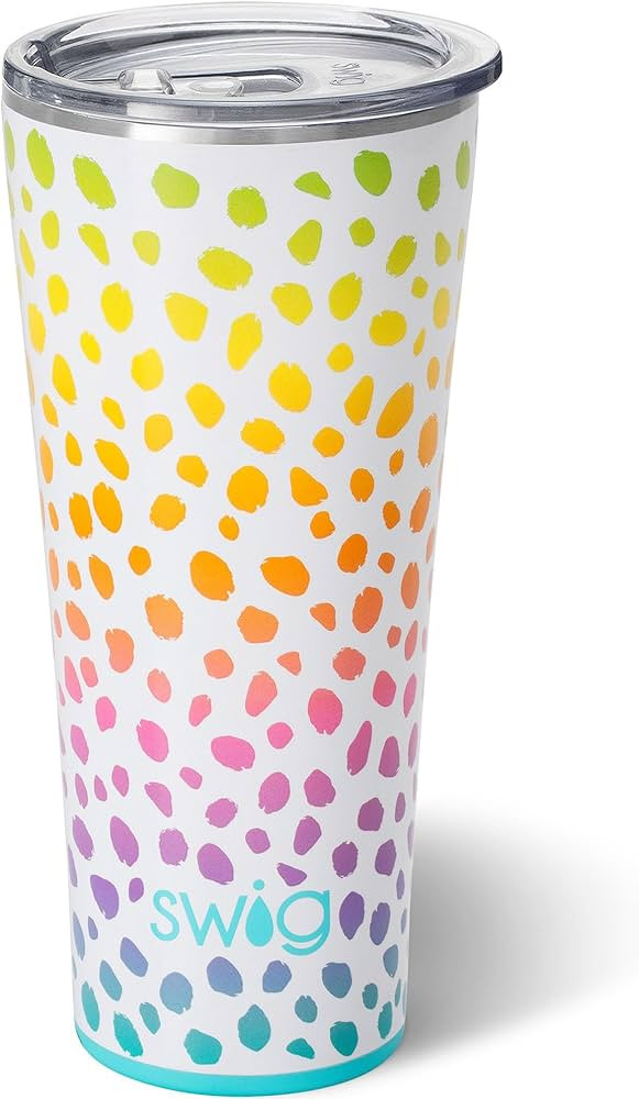 Swig Life XL 32oz Tumbler, Insulated Coffee Tumbler with Lid, Cup Holder Friendly, Dishwasher Saf... | Amazon (US)