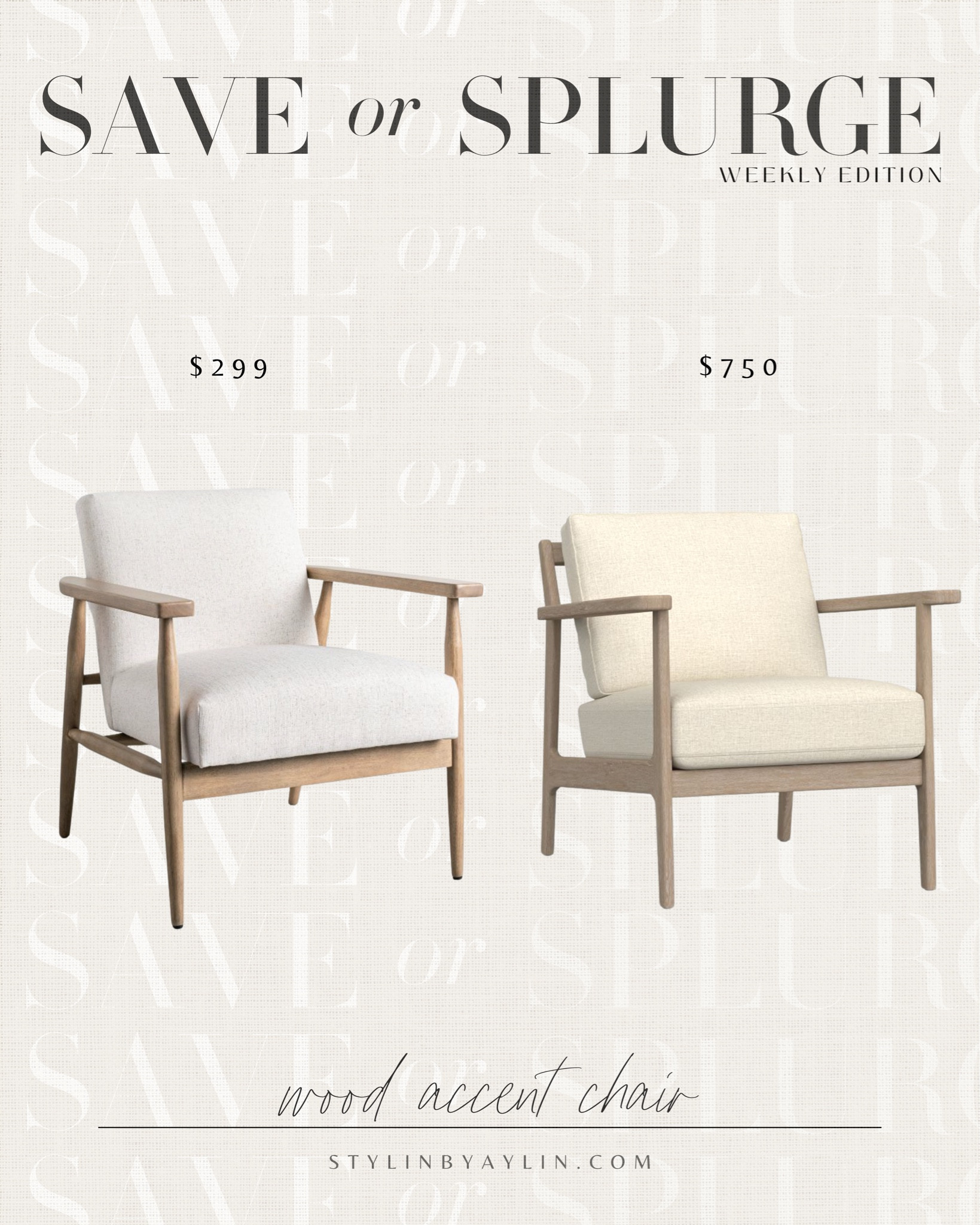 Save or splurge, save vs, splurge, wood accent chairs, target find, home decor, StylinAylinHome 

#LTKSeasonal #LTKhome #LTKstyletip