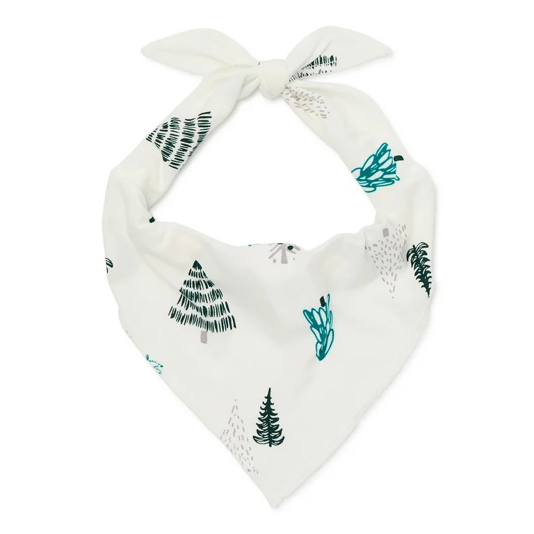 Jolly Jammies Pet Holiday Tree Print Matching Family Pajamas Bandana - Walmart.com | Walmart (US)