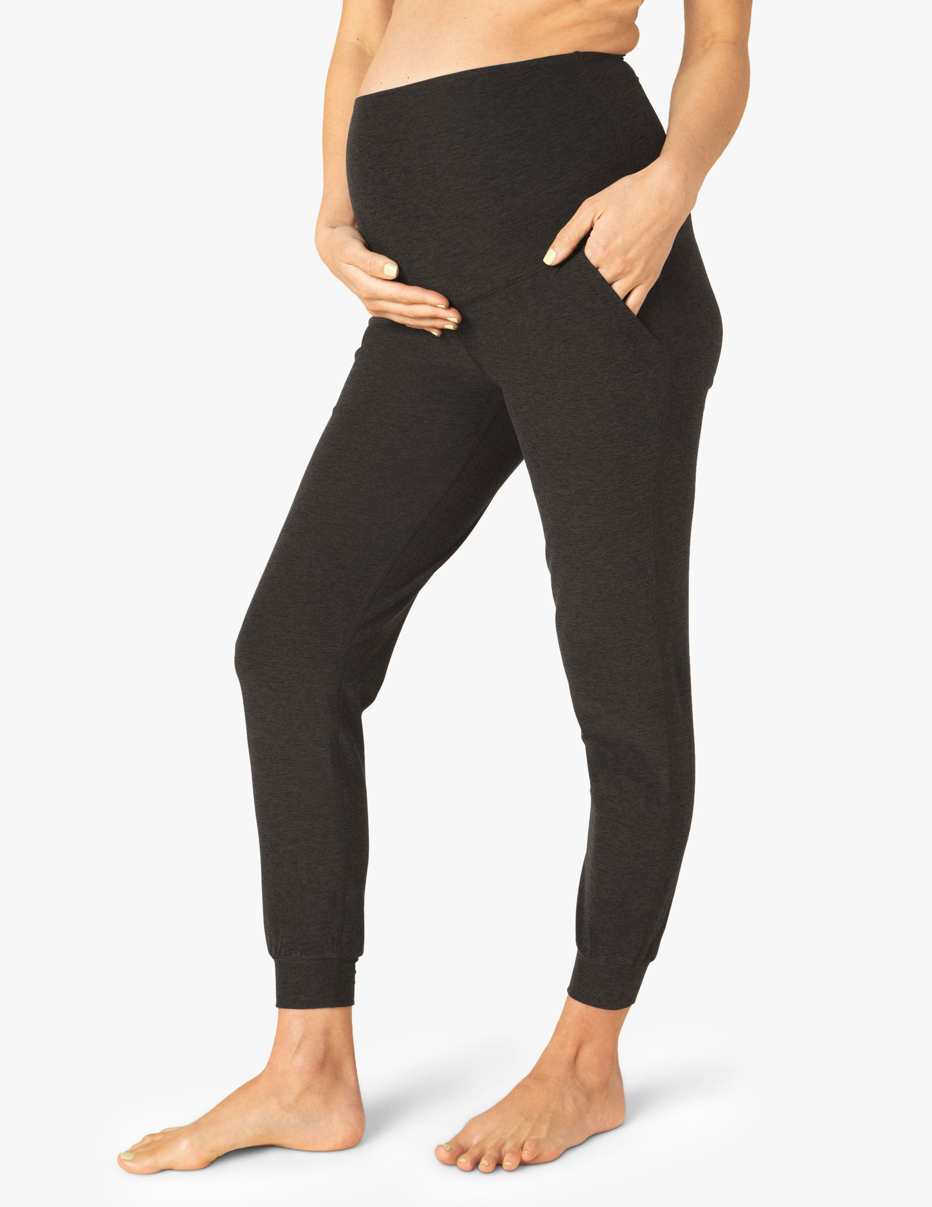 Spacedye Beyond the Bump Maternity Midi Jogger | Beyond Yoga | Beyond Yoga