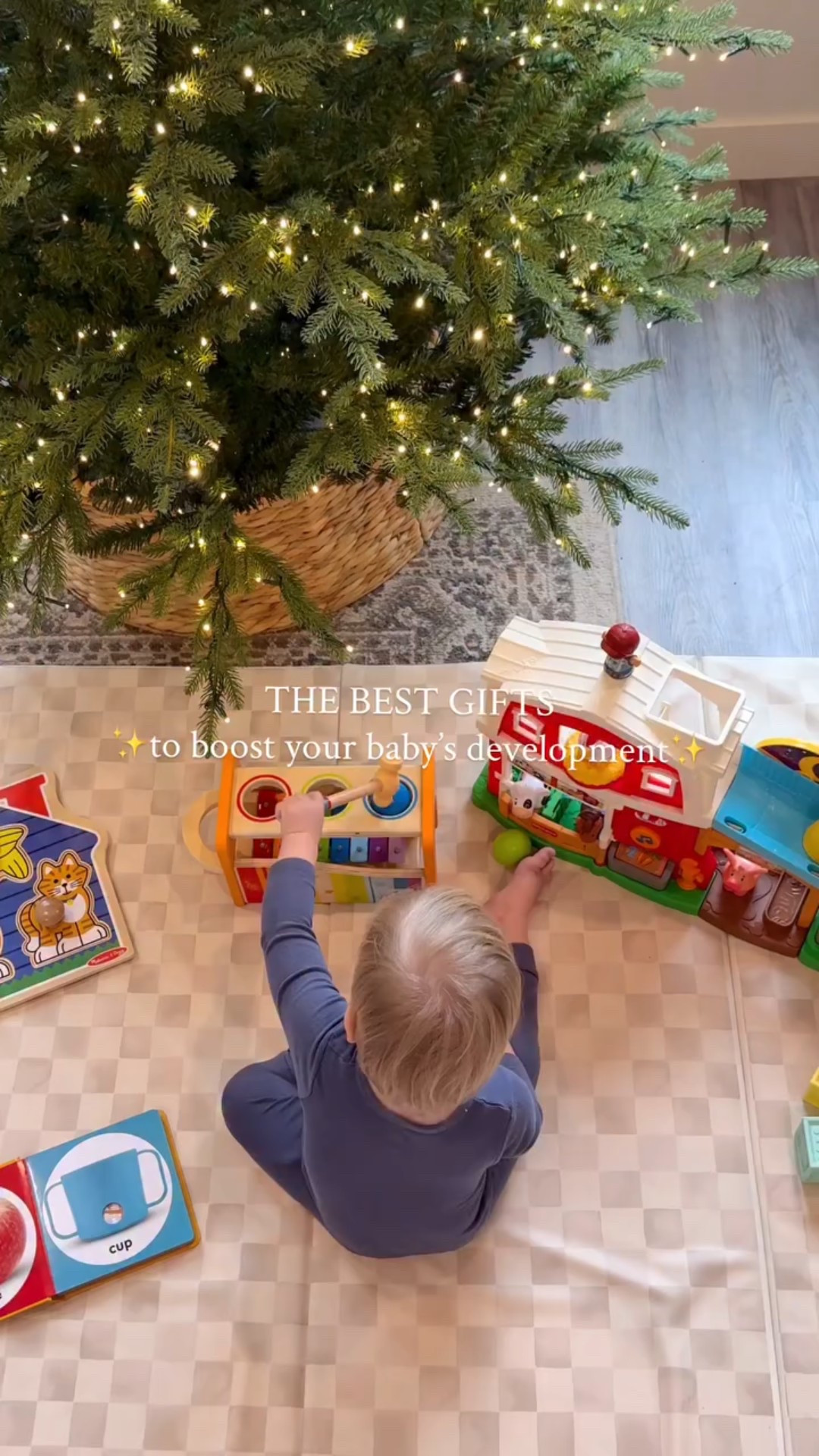 If you don’t know what to get your baby for Christmas, get THESE toys! They’re not only fun but each have specific features that will help boost your little one’s development ✨

Send this a parent friend to give them some baby gift ideas and follow along because I plan on posting more gift ideas soon 🫶🏻

#babychristmas #babydevelopment #babygiftideas #babygift #developmentaltoys #babychristmasgift #giftideasforbaby #babydevelopmentactivities #babydevelopmentactivities

#LTKBaby #LTKGiftGuide #LTKmomlife