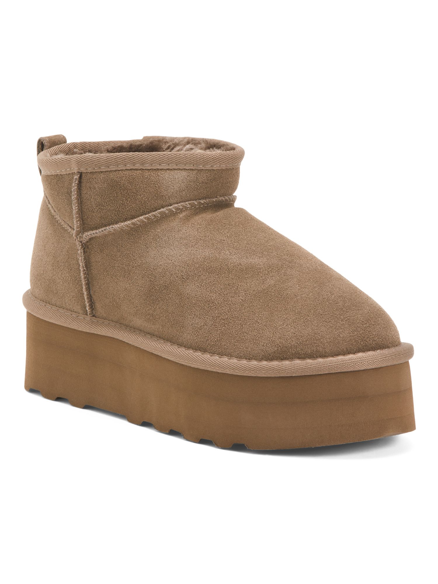 Suede Hippy Platform Cozy Booties | Women's Shoes | Marshalls | Marshalls