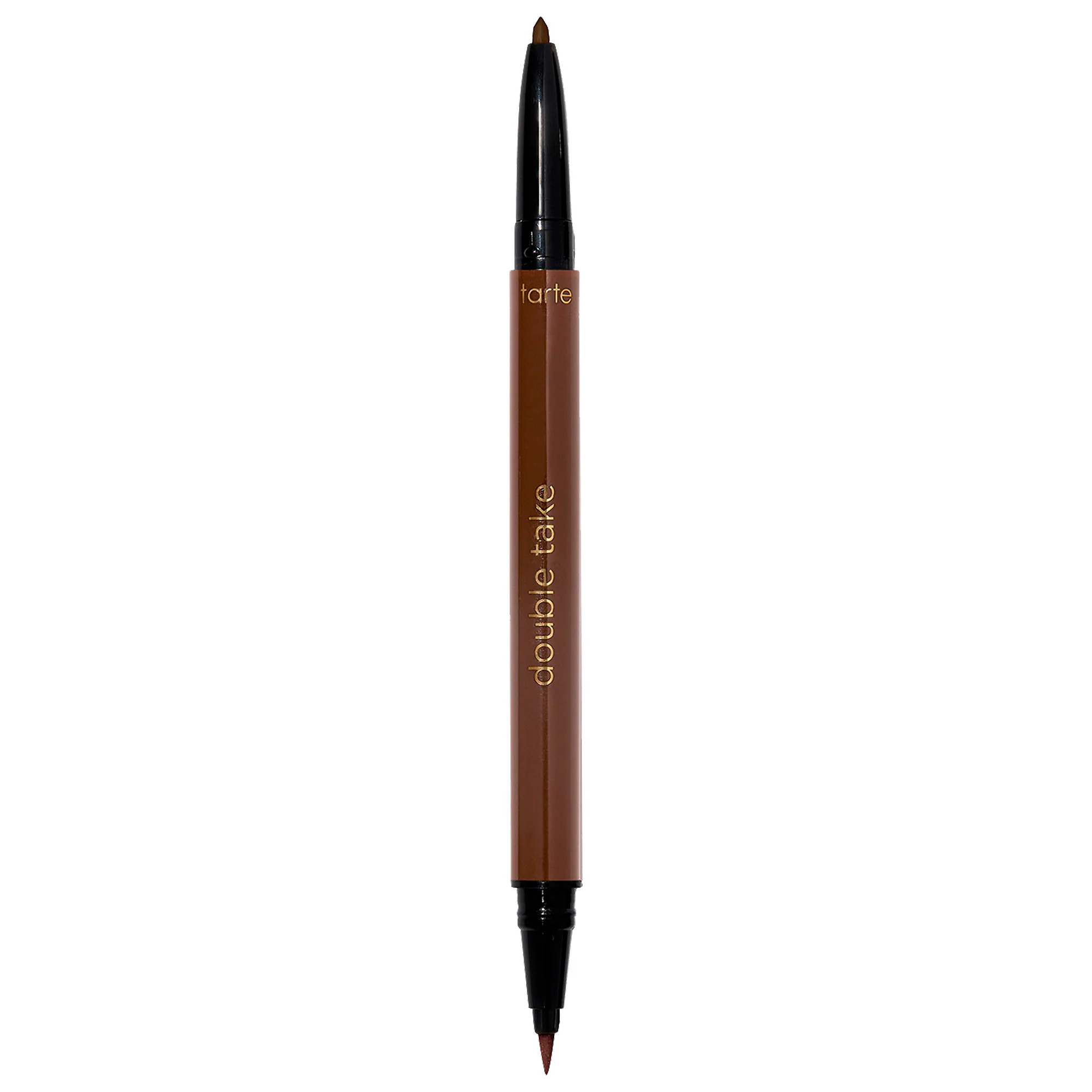 tarte double take waterproof liquid & gel pencil eyeliner Brown | Sephora (US)