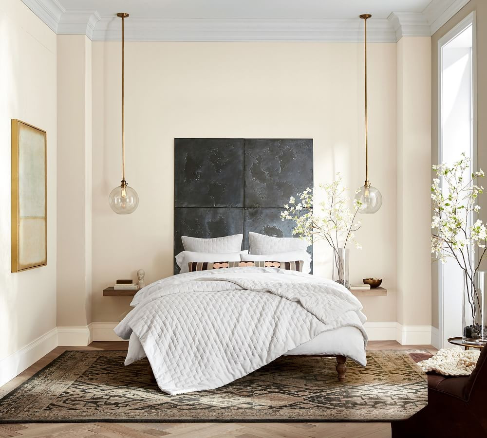 Oversized Zinc Tile Wall Decor | Pottery Barn (US)