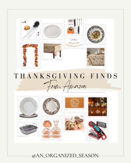 Make Thanksgiving better by picking up these great finds from  Amazon. Shop with An Organized Season

#LTKSeasonal #LTKHolidaySale