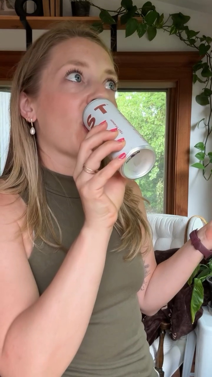 The schlump was hitting me hard today. 🙃
.
@tostbeverages 🫶🏻
.
#momlife #marriedwithkids #millennialmom #momlifebelike #toddlerlife #toddlermom #funnymoms #contentcreator #lifewithlittles #mocktail #boozefree #nonalcoholic

#LTKSummerEdit #LTKSeasonal #LTKSwim