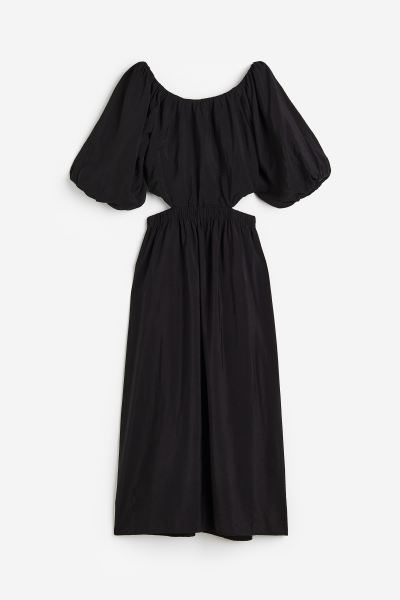 Voluminous cut-out dress | H&M (UK, MY, IN, SG, PH, TW, HK)