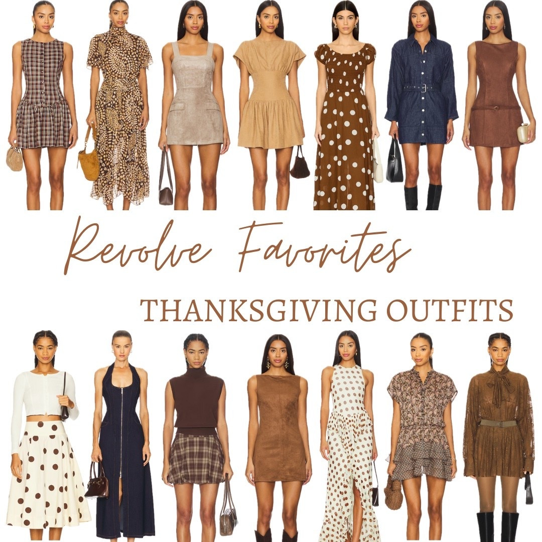 Thanksgiving outfit ideas from revolve 🦃🍂 the cutest outfits for all things fall!! 

#LTKFamily #LTKStyleTip #LTKSeasonal