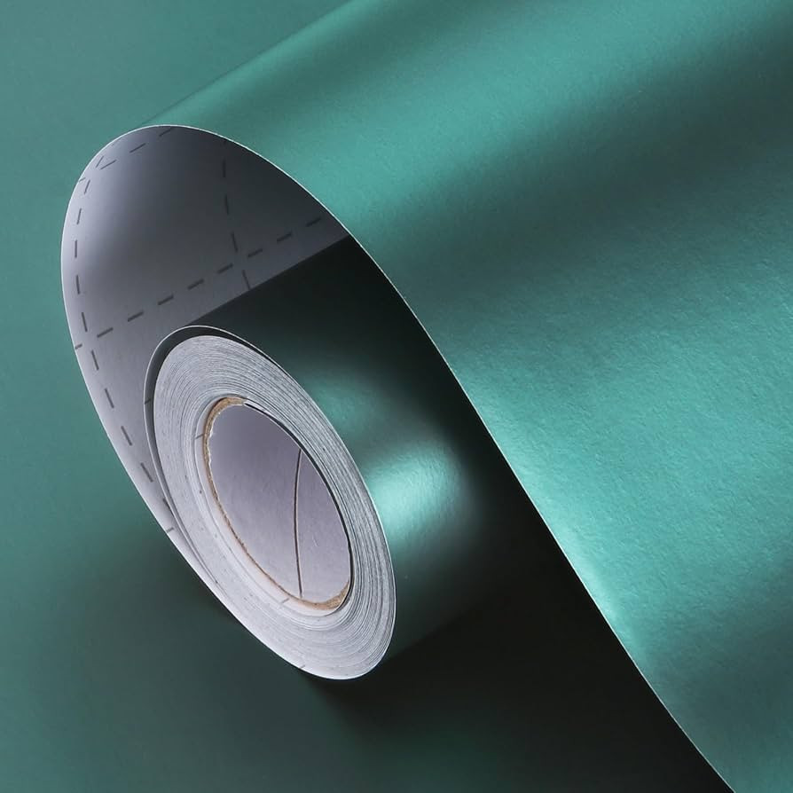 Dark Green Christmas Wrapping Paper, 17inch x 33ft Matte Metallic Green Solid Color Gift Wrapping... | Amazon (US)