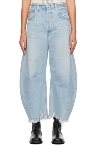 Blue Horseshoe Jeans | SSENSE