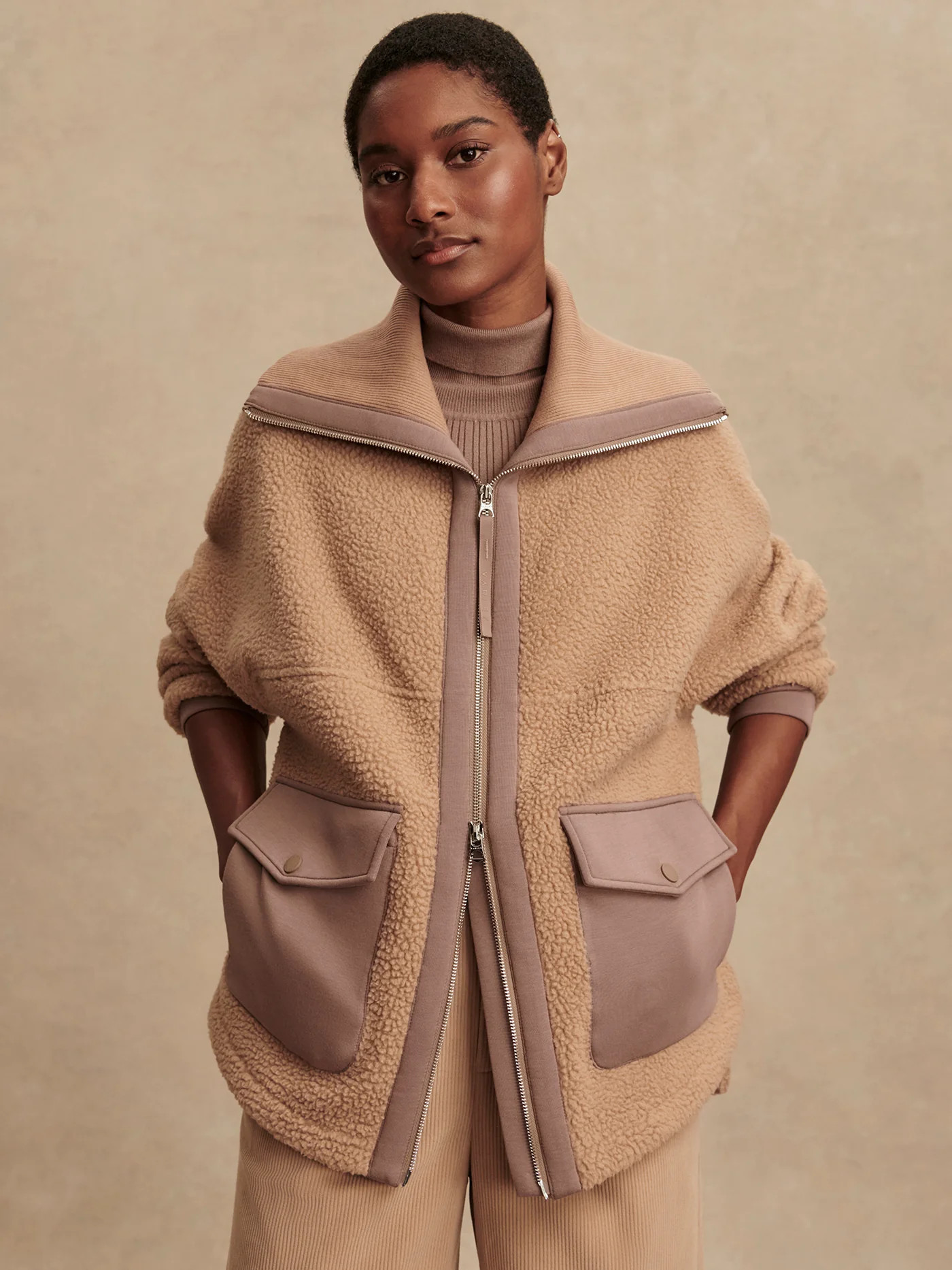 Eleanor Patch Pocket Fleece | Varley US | Varley US