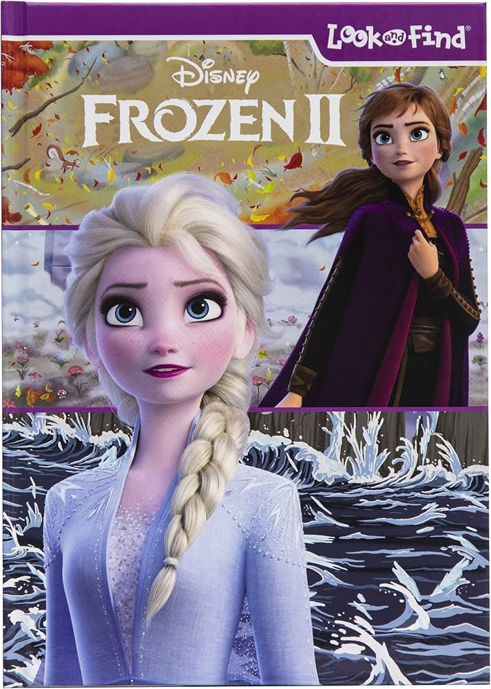 Disney Frozen 2 Elsa, Anna, Olaf, and More! - Look and Find Activity Book - PI Kids | Amazon (US)