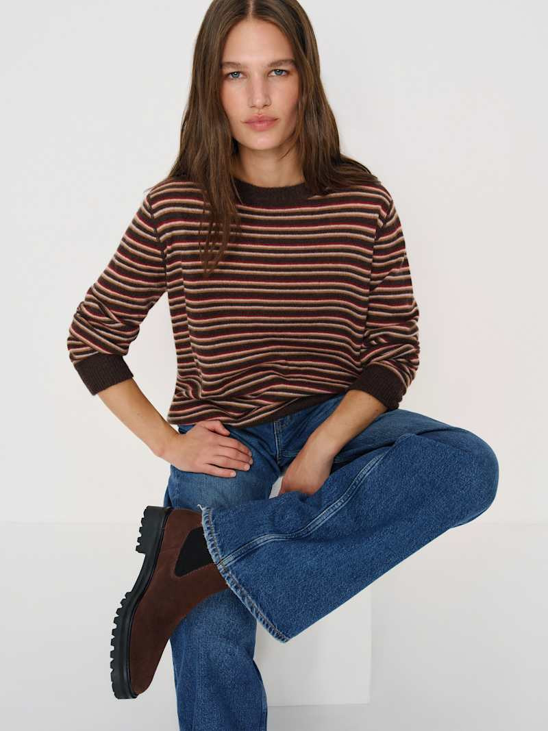 Katerina Lug Sole Chelsea Boot | Reformation (Global)