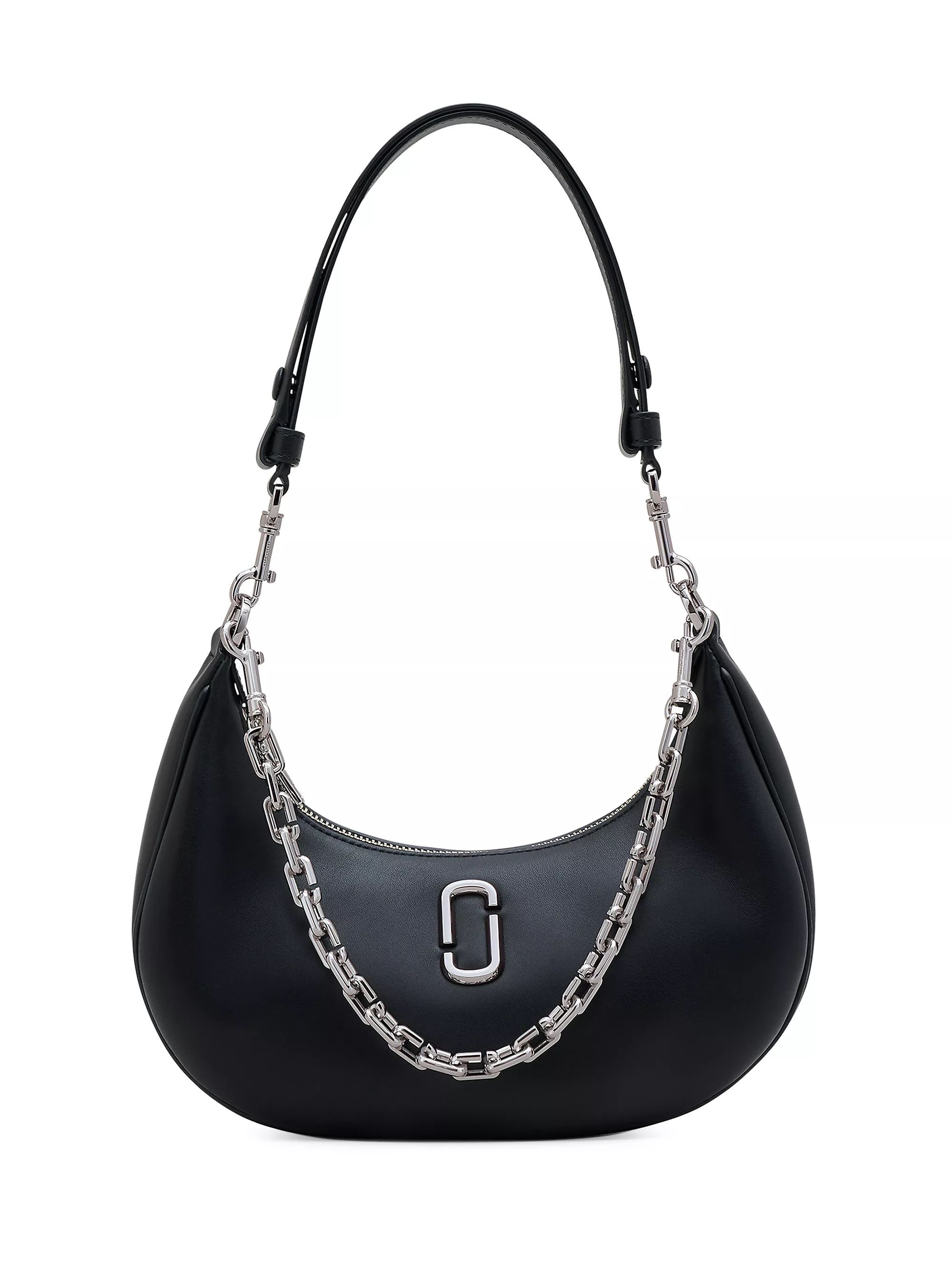 The Curve Leather Shoulder Bag | Saks Fifth Avenue