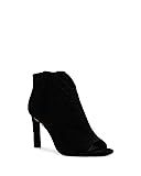 Vince Camuto Women's Shorana Peep Toe Bootie Ankle Boot, Black, 11 | Amazon (US)