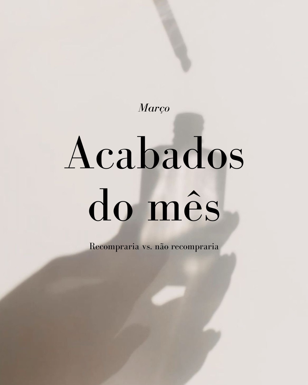 Meus produtos acabados de março. Detalhei o porquê recompraria (ou não) eles pelo TikTok, num vídeo mais longo. 🤍

Mousse de limpeza da riô ✔️
Protetor solar Bioré UV. ✔️
Óleo corporal Nivea ✖️
Shampoo Glow Shine Braé ✔️
Gel de cabelo Bozzano ✔️

*amigas, tem um cupom na beleza na web (🏷️ biore) na compra do protetor até 07/04, aproveitemmm

#LTKbrasil #LTKbeleza