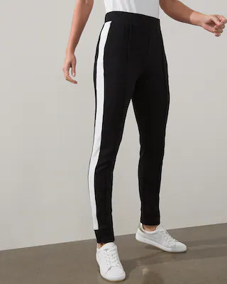 Zenergy Scuba Contrast Ankle Pants | Chico's
