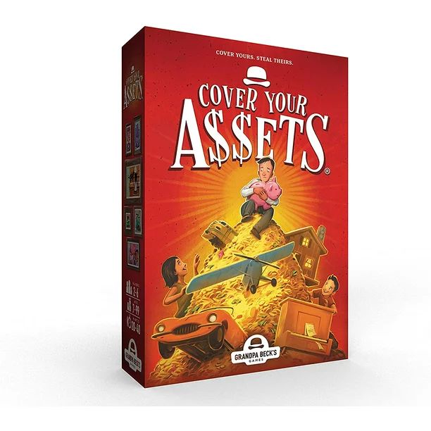 Cover Your Assets | Set Collecting Card Game | from the Creators of Skull King, Grandpa Becks Gam... | Walmart (US)