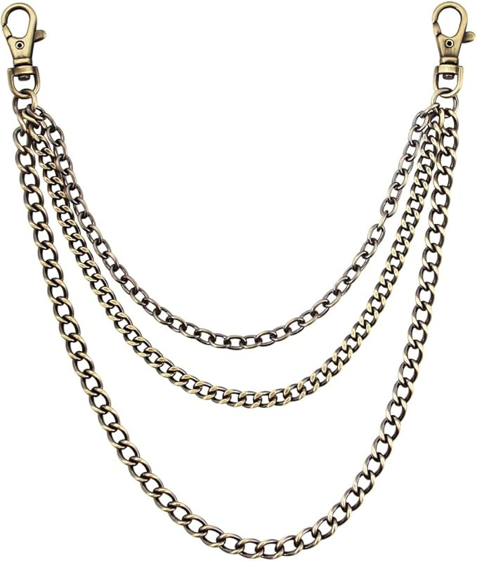 Pants Chain Clip Jeans Chain Belt Wallet Chain Pocket Trousers Chain Key Chain Hip Hop Punk Goth ... | Amazon (UK)