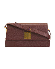 Made In Italy Leather East West Front Flap Handbag | Handbags | Marshalls | Marshalls