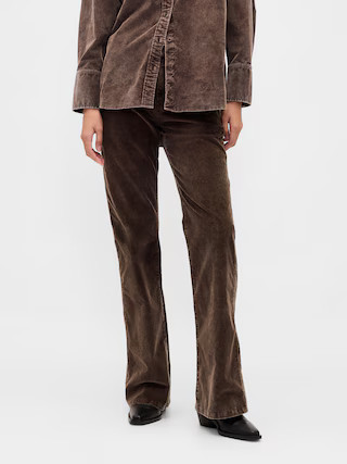 Mid Rise Corduroy Flare Pants | Gap (US)