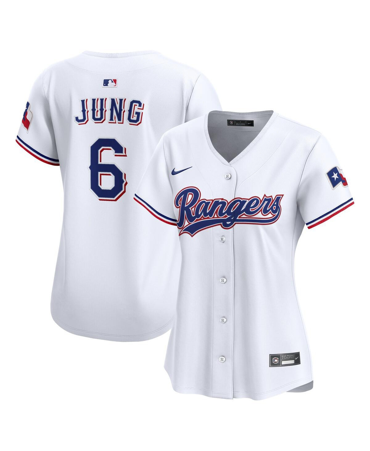 Nike Women's Josh Jung White Texas Rangers Home Limited Player Jersey - White | Macy's