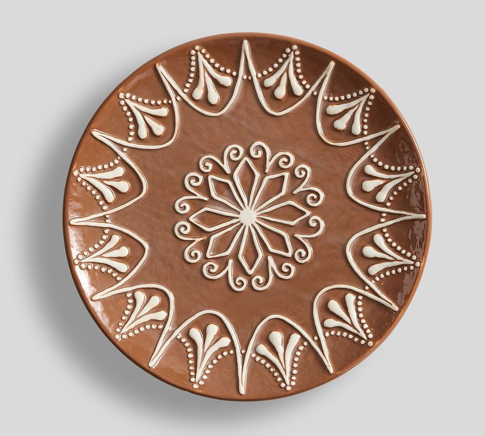 Gingerbread Stoneware Salad Plates - Set of 4 | Pottery Barn (US)